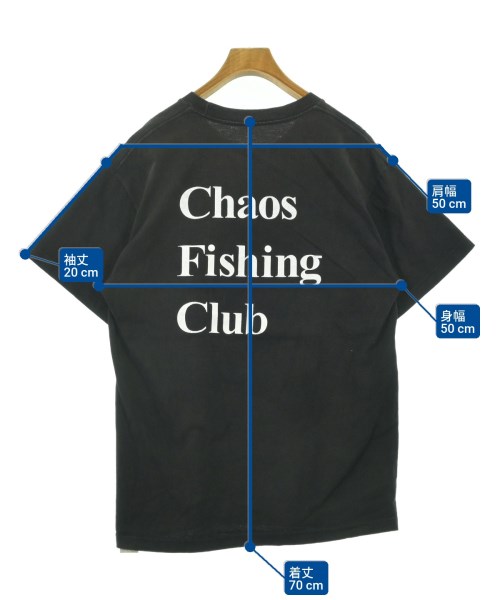 Chaos Fishing Club（カオスフィッシングクラブ）Tシャツ・カットソー 黒 サイズ:L メンズ/2200653728124