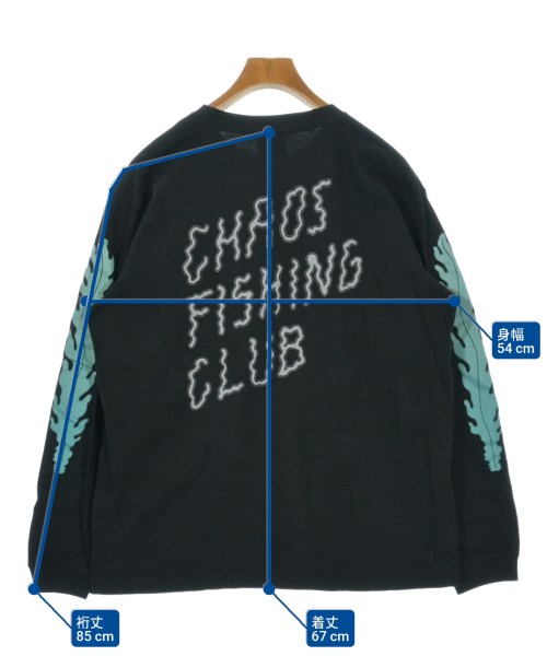 Chaos Fishing Club（カオスフィッシングクラブ）Tシャツ・カットソー 黒 サイズ:M メンズ/2200648342083
