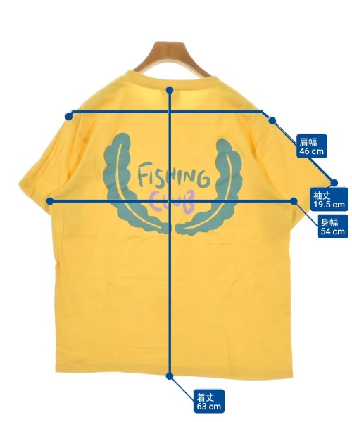 Chaos Fishing Club（カオスフィッシングクラブ）Tシャツ・カットソー 黄 サイズ:M メンズ/2200648342106