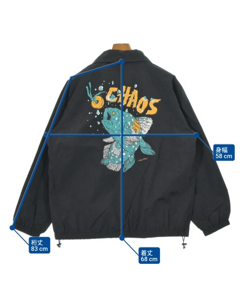 Chaos Fishing Club（カオスフィッシングクラブ）マウンテンパーカー 黒 サイズ:M メンズ/2200648342267