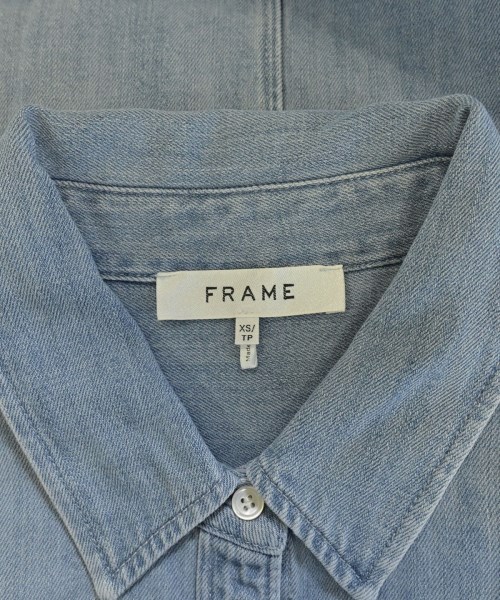 FRAME（フレーム）カジュアルシャツ 青 サイズ:XS レディース/2200636391307