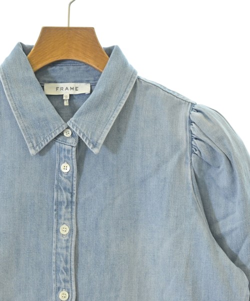 FRAME（フレーム）カジュアルシャツ 青 サイズ:XS レディース/2200636391307