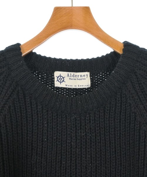 Alderney（アルダニー）ニット・セーター 黒 サイズ:34(XS位) レディース/2200631538035