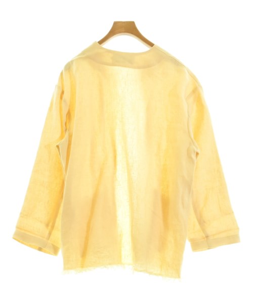 Alderney（アルダニー）ノーカラージャケット 黄 サイズ:34(XS位) レディース/2200659663061