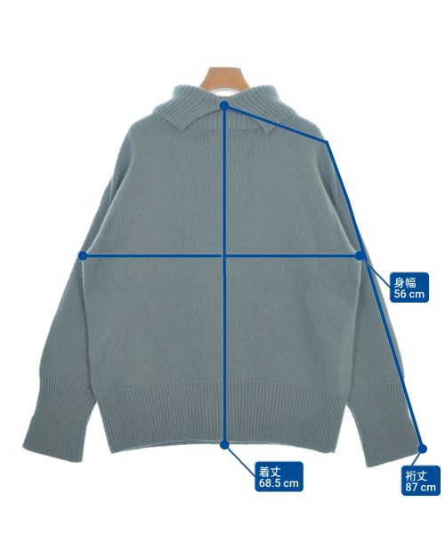 Alderney（アルダニー）ニット・セーター 青 サイズ:F レディース/2200663153183