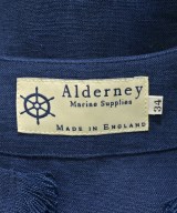 Alderney（アルダニー）ノーカラージャケット 青 サイズ:34(XS位) レディース/2200668994057