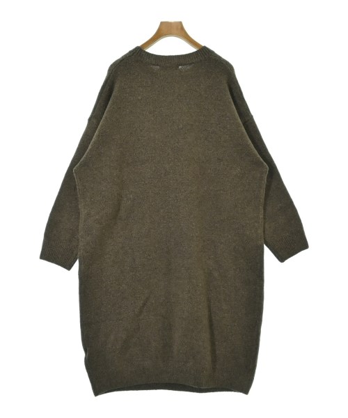 via j（ヴィアジェイ）ワンピース 茶 サイズ:38(M位) レディース/2200703565051