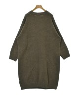 via j（ヴィアジェイ）ワンピース 茶 サイズ:38(M位) レディース/2200703565051
