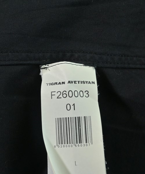 TIGRAN AVETISYAN（ティグランアヴェティスヤン）その他 黒 サイズ:01(S位) メンズ/2200639394022