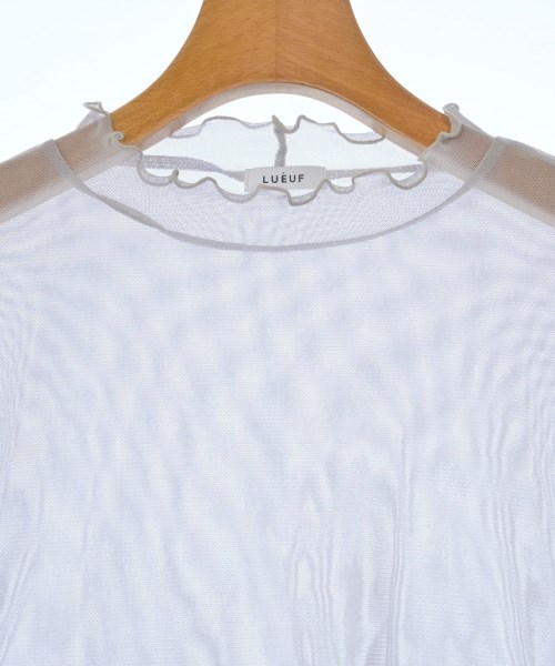 LUEUF（ルフ）ブラウス グレー サイズ:-(S位) レディース/2200624362067