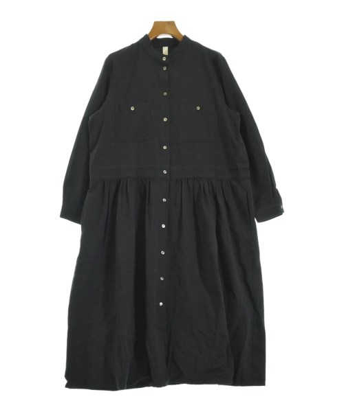 LUEUF(ルフ)シャツワンピース 黒 サイズ:F/2200674250024