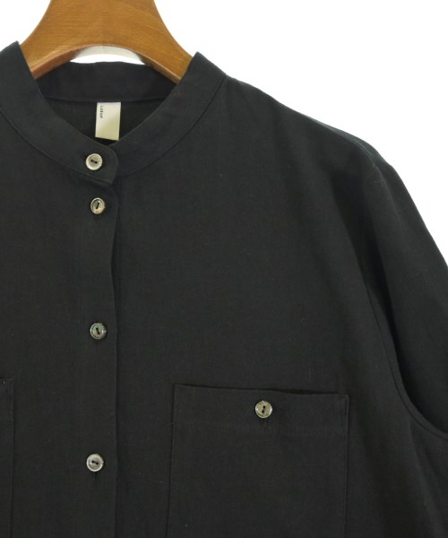 LUEUF（ルフ）シャツワンピース 黒 サイズ:F レディース/2200674250024