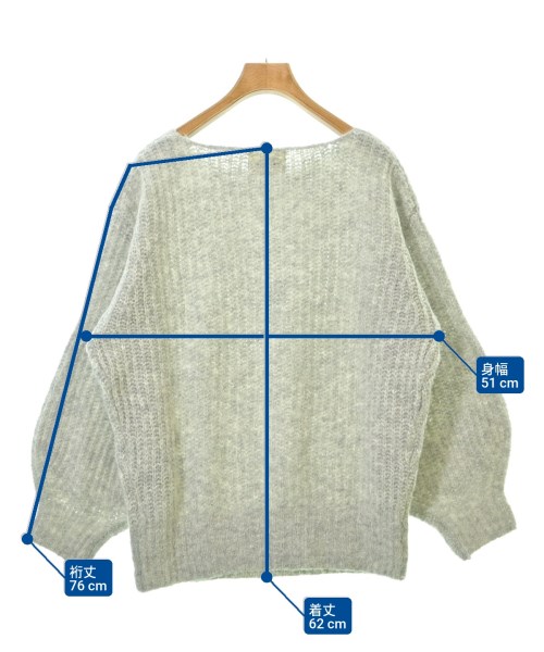 LOLAE' MAGLIA（ローラエマリア）ニット・セーター グレー サイズ:9(M位) レディース/2200637855075