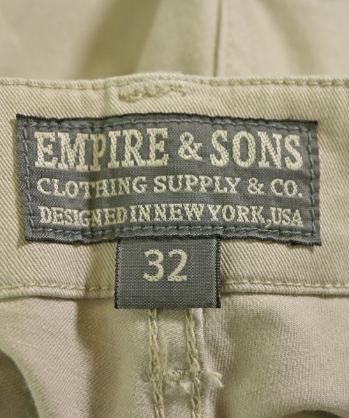 EMPIRE & SONS（エンパイアアンドサンズ）ショートパンツ ベージュ サイズ:32(L位) メンズ/2200556922148