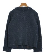 R-ISM（リズム）ノーカラージャケット 紺 サイズ:4(XL位) レディース/2200683620054