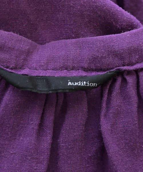 Audition（オーディション）ブラウス 紫 サイズ:M レディース/2200616893029
