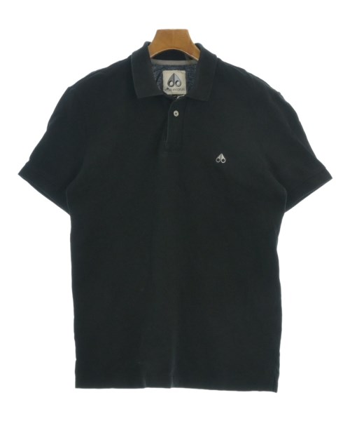 MOOSE KNUCKLES(ムースナックル)ポロシャツ 黒 サイズ:M/2200644104036