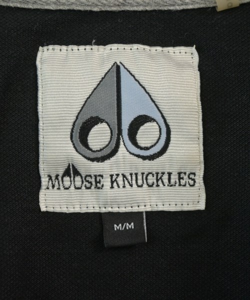 MOOSE KNUCKLES（ムースナックル）ポロシャツ 黒 サイズ:M メンズ/2200644104036