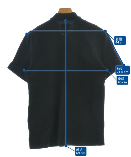 MOOSE KNUCKLES（ムースナックル）ポロシャツ 黒 サイズ:M メンズ/2200644104036