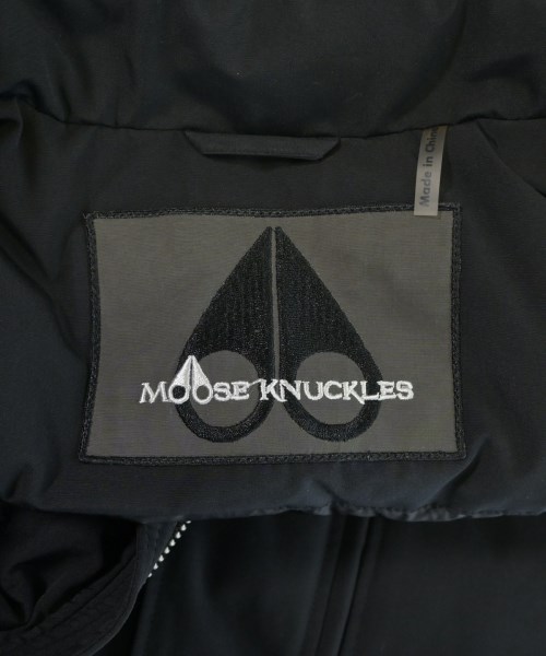MOOSE KNUCKLES（ムースナックル）ダウンジャケット/ダウンベスト 黒 サイズ:M メンズ/2200622661049