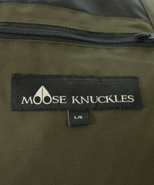 MOOSE KNUCKLES（ムースナックル）ダウンジャケット/ダウンベスト カーキ サイズ:L メンズ/2200611712028