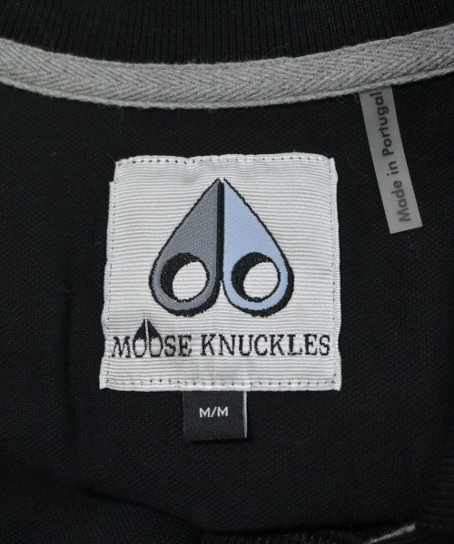 MOOSE KNUCKLES（ムースナックル）ポロシャツ 黒 サイズ:M メンズ/2200620949125