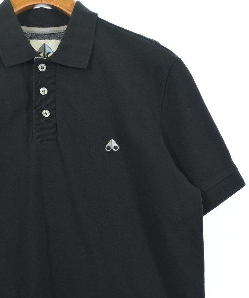 MOOSE KNUCKLES（ムースナックル）ポロシャツ 黒 サイズ:M メンズ/2200620949125