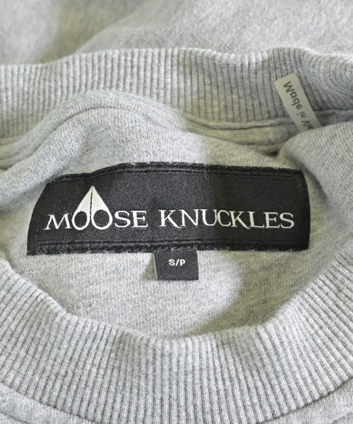 MOOSE KNUCKLES（ムースナックル）スウェット グレー サイズ:S メンズ/2200661883044