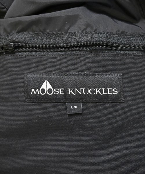 MOOSE KNUCKLES（ムースナックル）ダウンジャケット/ダウンベスト 黒 サイズ:L メンズ/2200667390041