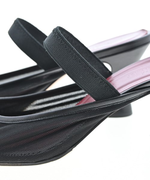 JOHN MASON SMITH（ジョンメイソンスミス）サンダル 黒 サイズ:EU37 1/2(24cm位) レディース/2200618945061