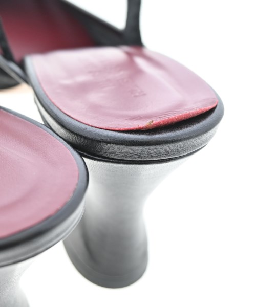 JOHN MASON SMITH（ジョンメイソンスミス）サンダル 黒 サイズ:EU37 1/2(24cm位) レディース/2200618945061