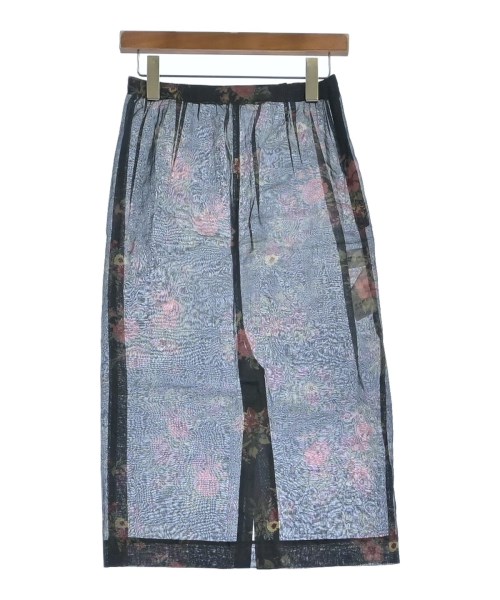 JOHN MASON SMITH(ジョンメイソンスミス)ロング・マキシ丈スカート 紺 サイズ:38(M位)/2200642597083