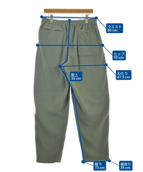 BURLAP OUTFITTER（バーラップアウトフィッター）スウェットパンツ カーキ サイズ:L メンズ/2200659229038