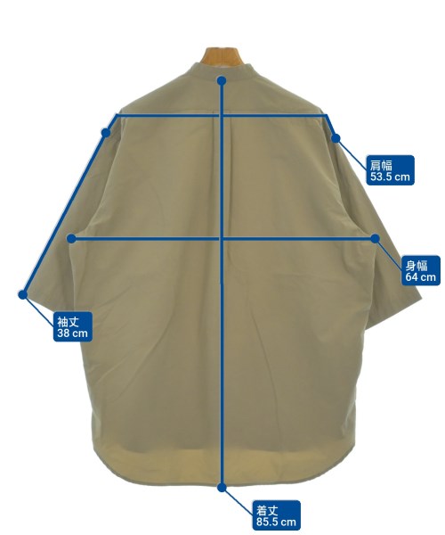 BURLAP OUTFITTER（バーラップアウトフィッター）カジュアルシャツ ベージュ サイズ:M メンズ/2200647421031