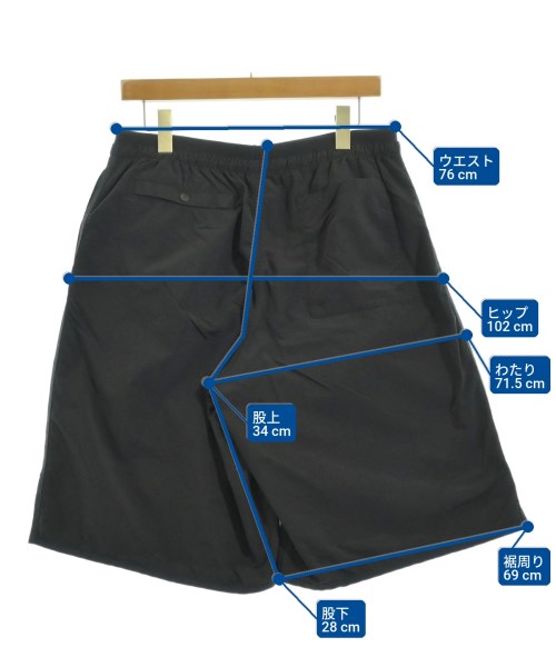 BURLAP OUTFITTER（バーラップアウトフィッター）ショートパンツ 黒 サイズ:L メンズ/2200647462034