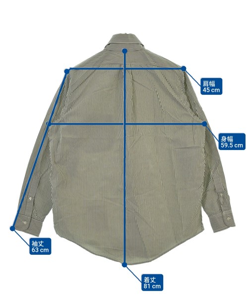 BURLAP OUTFITTER（バーラップアウトフィッター）カジュアルシャツ 白 サイズ:-(M位) メンズ/2200639774152