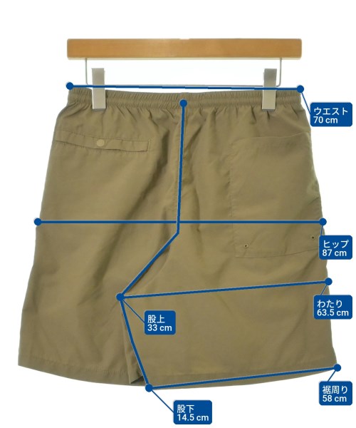 BURLAP OUTFITTER（バーラップアウトフィッター）ショートパンツ ベージュ サイズ:S メンズ/2200703174109
