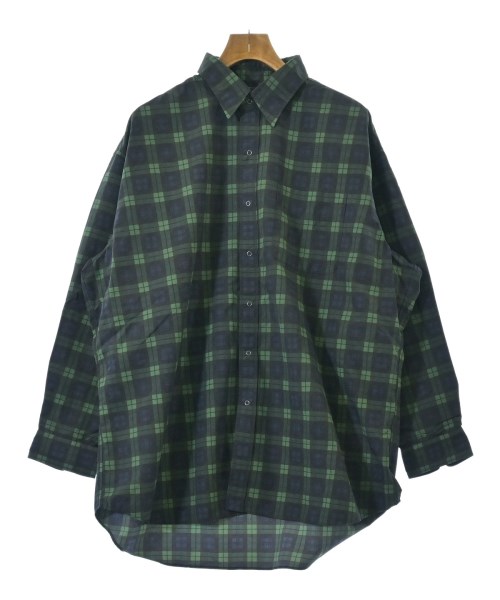 BURLAP OUTFITTER(バーラップアウトフィッター)カジュアルシャツ 紺 サイズ:L/2200659899088