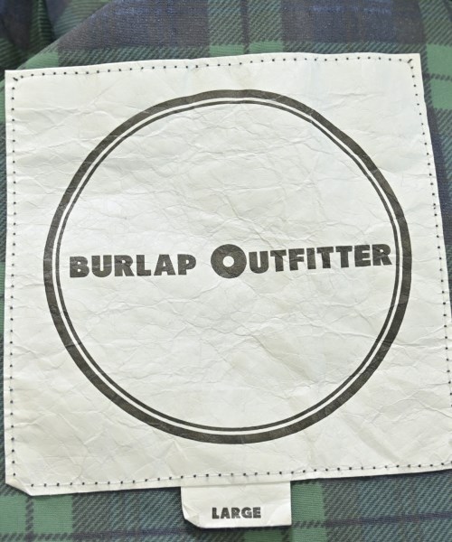 BURLAP OUTFITTER（バーラップアウトフィッター）カジュアルシャツ 紺 サイズ:L メンズ/2200659899088