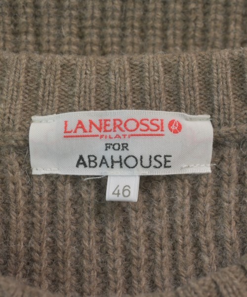 LANEROSSI（ラネロッシ）ニット・セーター ベージュ サイズ:46(M位) メンズ/2200638033052
