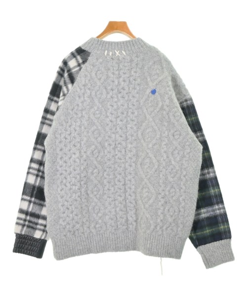 ADER error（アーダーエラー）ニット・セーター グレー サイズ:A3(L位) メンズ/2200637000048