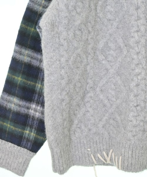 ADER error（アーダーエラー）ニット・セーター グレー サイズ:A3(L位) メンズ/2200637000048