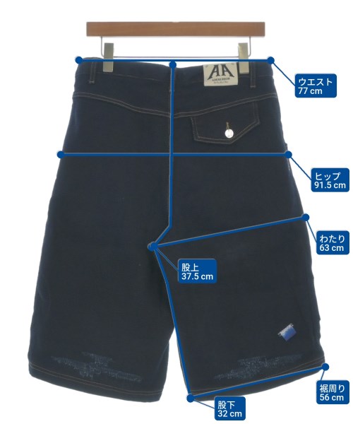 ADER error（アーダーエラー）ショートパンツ 紺 サイズ:M メンズ/2200637199063