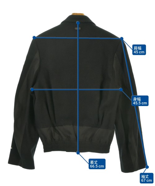 ADER error（アーダーエラー）カジュアルジャケット 黒 サイズ:M メンズ/2200644693011