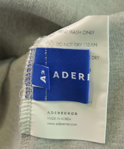 ADER error（アーダーエラー）スウェット グレー サイズ:A3(L位) メンズ/2200622031064