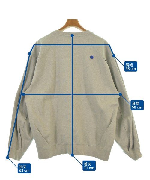 ADER error（アーダーエラー）スウェット グレー サイズ:A3(L位) メンズ/2200622031064