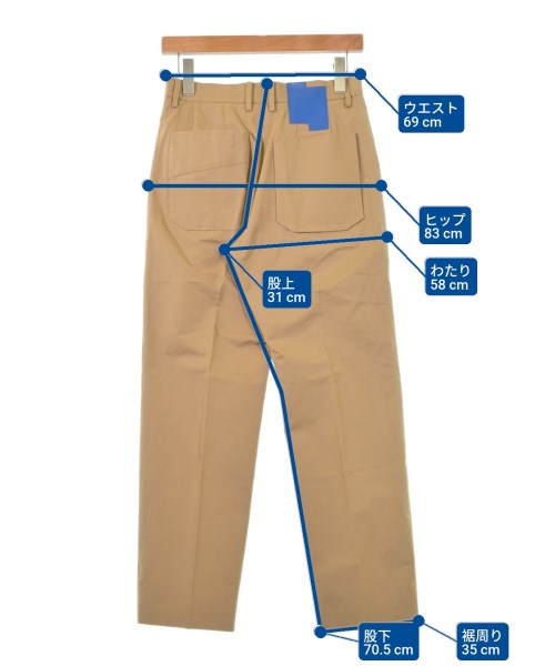 ADER error（アーダーエラー）チノパン ベージュ サイズ:A2(M位) レディース/2200616728260