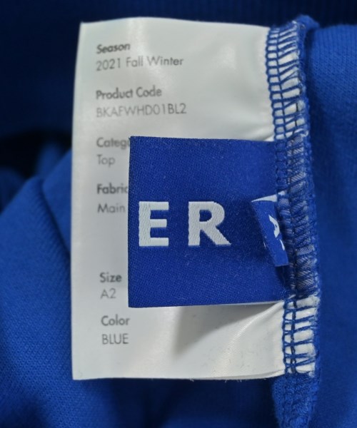 ADER error（アーダーエラー）スウェット 青 サイズ:A2(M位) メンズ/2200622230047