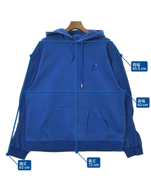 ADER error（アーダーエラー）スウェット 青 サイズ:A2(M位) メンズ/2200622230047