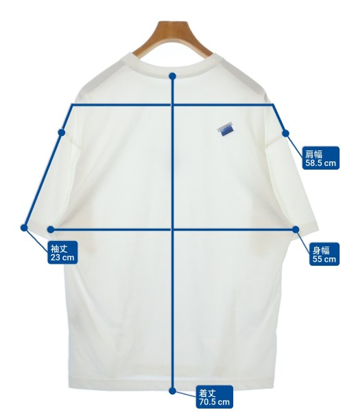 ADER error（アーダーエラー）Tシャツ・カットソー 白 サイズ:L メンズ/2200610250231